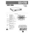 SONY SEQV705 Manual de Servicio