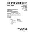SONY LBT-N200 Manual de Servicio