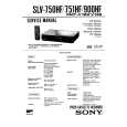 SONY SLV750HF Manual de Usuario