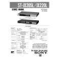 SONY STJX220L Manual de Servicio