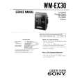 SONY WMEX30 Manual de Servicio