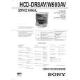 SONY HCDW900AV Manual de Servicio