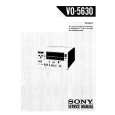 SONY VO5630 Manual de Servicio