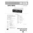 SONY XR532R Manual de Servicio