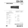 SONY CDX-C90 Manual de Usuario
