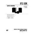 SONY IFS50K Manual de Servicio