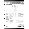 SONY CDZ1 Manual de Servicio