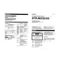 SONY STR-AV310 Manual de Usuario