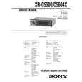 SONY XRC5500 Manual de Servicio