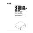 SONY UPK5500 Manual de Usuario