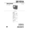 SONY SRFPSY04 Manual de Servicio
