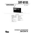 SONY SRFM100 Manual de Servicio