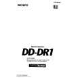 SONY DD-DR1 Manual del propietario