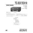 SONY TCEX10 Manual de Servicio