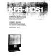 SONY KPR-41DS1 Manual de Usuario