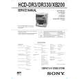 SONY HCDXB200 Manual de Servicio