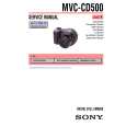 SONY MVCCD500 Manual de Usuario