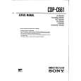 SONY CDPC661 Manual de Servicio