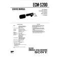 SONY ECMS200 Manual de Servicio