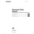 SONY CDP-CE545 Manual de Usuario