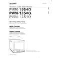 SONY PVM-1351Q Manual de Usuario