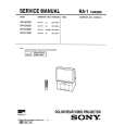SONY KP61V35 Manual de Servicio