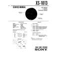 SONY XS-1013 Manual de Servicio