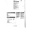 SONY CDX-A15RF Manual de Usuario