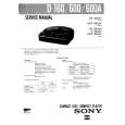 SONY D600/A Manual de Servicio