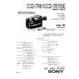 SONY CCD-TR81 Manual de Usuario