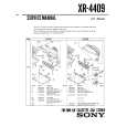 SONY XR-4409 Manual de Servicio