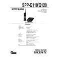SONY SPPQ110 Manual de Servicio