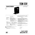 SONY TCM55V Manual de Servicio