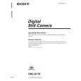 SONY DSC-D770 Manual de Usuario