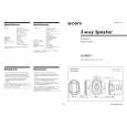 SONY XS-R6911 Manual de Usuario