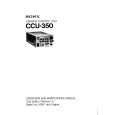 SONY CCU350 Manual de Usuario