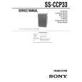 SONY SSCCP33 Manual de Servicio