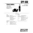 SONY SPPX90 Manual de Usuario