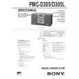 SONY PMCD305 Manual de Servicio