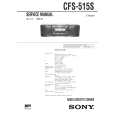 SONY CFS515S Manual de Servicio