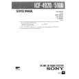 SONY ICF4900 Manual de Servicio