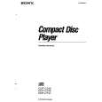 SONY CDP-C245 Manual de Usuario