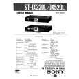 SONY STJX320L Manual de Servicio