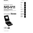 SONY IVO-V11 Manual de Usuario