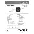 SONY XS6020 Manual de Servicio