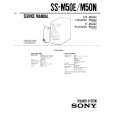 SONY SSM50E Manual de Servicio