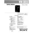 SONY WMDD11 Manual de Servicio