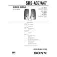 SONY SRSA37 Manual de Servicio