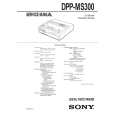 SONY DPPMS300 Manual de Servicio