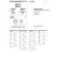 SONY XS-L1236 Manual de Usuario